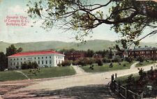 General View of Campus U.C. Berkeley California CA 1909 Postcard picture