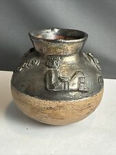Vintage Hand Made In Mexico Vase picture