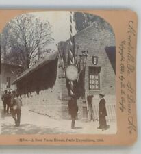 A Boer Farm House Paris Exposition 1900 Stereoview picture