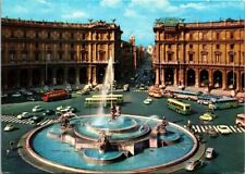 Vintage Postcard - The Republic Square, Rome Posted 1968 picture