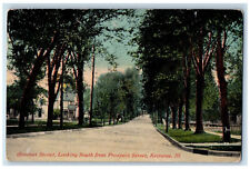 1921 Chestnut Street Looking South Prospect St. Kewanee Illinois IL Postcard picture