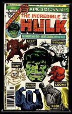 1976 Incredible Hulk Annual #5 2nd Groot Marvel Comic w/ Clear Board picture