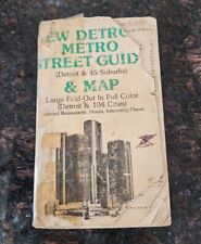 New Detroit Metro Street Guide & Map 1979 picture