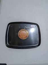 Vintage Levi Strauss Jeans Employee Presentation Inlaid Platter Serving Tray  picture