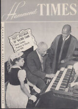 HAMMOND Organ TIMES 3 1956 Pierre Monteux; $64,000 Question Winner Roscoe Wright picture
