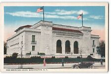 Postcard Pan American Union Flags Raised. - Washington, D.C., VTG ME3. picture