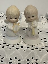 Vintage Pair Of Lefton Angels Christmas  picture