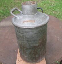 VTG ANTQ WADHAMS WOCO 1932 GAS STATION 5gal BULK OIL GAS PAIL CAN DRUM NO LID picture