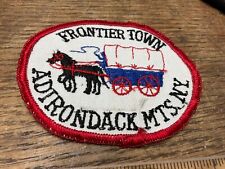Frontier Town Adironback Mtns NY New York Vintage Patch picture