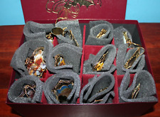The Danbury Mint -Vatican Christmas Ornament Collection- 12 Gold picture