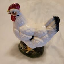Vintage 1950's White Rooster/Chicken Figurine 5.5