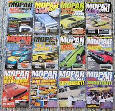 Mopar Muscle Magazine - all issues 2000 thru 2005 - 72 issues in all picture