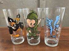 Pepsi Collectors Series Glasses 1973 Looney Toons Set 3 Different Toons picture