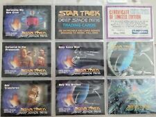 DEEP SPACE NINE CARDS 1993 SERIES PREMIERE COLLECTOR FULL SET 1-48 S1-S2 wCOA picture