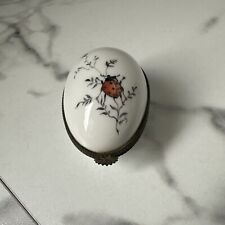 Limoges Vintage Hand Painted Box With Ladybugs  picture