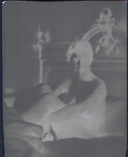 Negative Paper, Nude Vintage Print, Silver Print 30x24.5 Circa 1900  picture