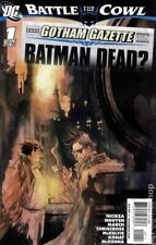 Gotham Gazette Batman Dead #1 VF 2009 Stock Image picture