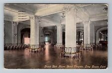 Long Beach CA-California, Grand Ball Room, Hotel, c1919 Vintage Postcard picture