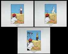 Hergé : Tintin - The Crab Aux Tongs Gold, 3 Lithographs Ex Libris, 2011 picture