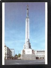 A8694 Latvia Liberty Monument postcard picture