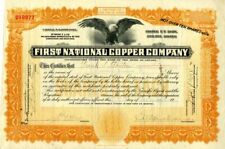 First National Copper Co. - Stock Certificate - Mining Stocks picture