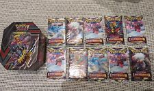 10x Sealed Lost Origin Pokemon Booster Packs With Giratina Promo and Tin  picture
