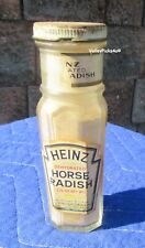 Vintage Country Store Décor Heinz Horseradish Food Chef Spice Bottle Jar picture
