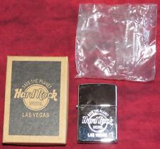 VINTAGE HARD ROCK CAFE SAVE THE PLANET LAS VEGAS ZIPPO LIGHTER NEW OLD STOCK picture