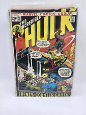 Incredible Hulk #158 Marvel Comic 1972 Steve Gerber Herb Trimpe Rhino App 2 picture