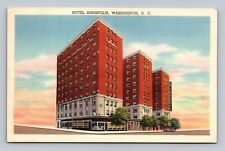 Washington DC Hotel Annapolis Postcard picture