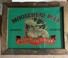 Moosehead Beer Imported Canadian Lager Bar Man Cave Mirror picture