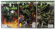 World War Hulk Lot of 3 #1,2,3 Marvel Comics (2007) NM 1st Print Comic Books picture
