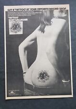 Rory Gallagher Tattoo Album Promo Print Advertisement Vintage 1973 picture