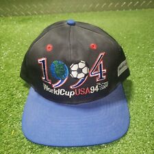 Vintage 90s Deadstock World Cup 1994 USA Soccer Snapback Hat Baseball Cap picture