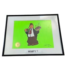 Wimpy by George Wildman Signed Cartoon Cel Limited Edition Hand Painted 20/100 picture