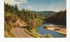 Orick California River Bend and Road Scene Postcard D10 picture
