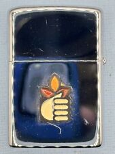 Vintage 1977 Pride In Tobacco Emblem RJR Logo HP Chrome Zippo Lighter NEW Rare picture