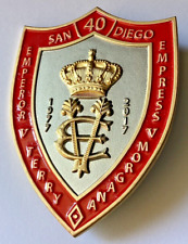 San Diego CA Empress V Morgana Emperor V Terry 1977 - 2017 40 Large Pin picture
