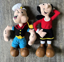 1999 CVS Stuffins Collectible Popeye The Sailor Man And Olive Oyl Plushes 9