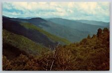 Postcard Tennessee Smoky Mountains TN Transmountain Highway 1960s Unposted picture