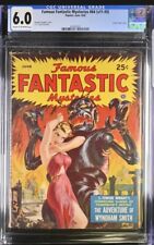 FAMOUS FANTASTIC MYSTERIES #64 (V11 #5) CGC 6.0 NORMAN SAUNDERS ROBOT PULP 1950 picture