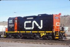 CN   7103  SW1200RSM    OUTSTANDING--MINT    @ TORCOT YARD  1987 35MM SLIDE picture