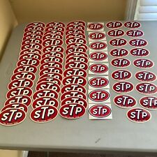 Vintage Lot Of 73 STP Racers Edge Stickers picture
