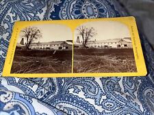 JA French Stereoview Card Photo: Keene Stone & Earthen Ware Manufactory Pottery picture
