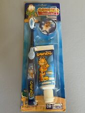 Vintage Garfield Travel Kit Dr. Fresh Toothbrush Toothpaste + Cap Unopened  picture