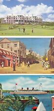 Bermuda 18 Vintage Postcards 1950s Unused St Georges Hamilton Elbow Beach etc picture