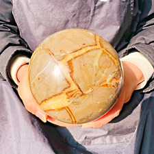 4.95LB Natural Dragon Septarian Geodetic Quartz Ball Therapy 2250g picture