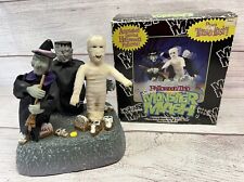 Vintage Gemmy Halloween Singing Monster Mash Trio Dances W/ Box Tested 1997 90's picture
