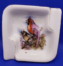 Goldcastle Birds Square Ashtray Made in Japan Bb60 picture
