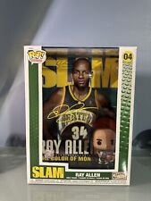 Ray Allen Signed Autographed Slam Funko 04 Seattle Supersonics Beckett Witness picture